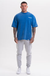 Washed Blue Oversized Tee