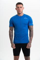 Navy Cycle Jersey Top