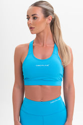 Blue Sports Bra