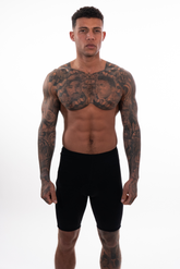 Reflective Blue Cycle Short