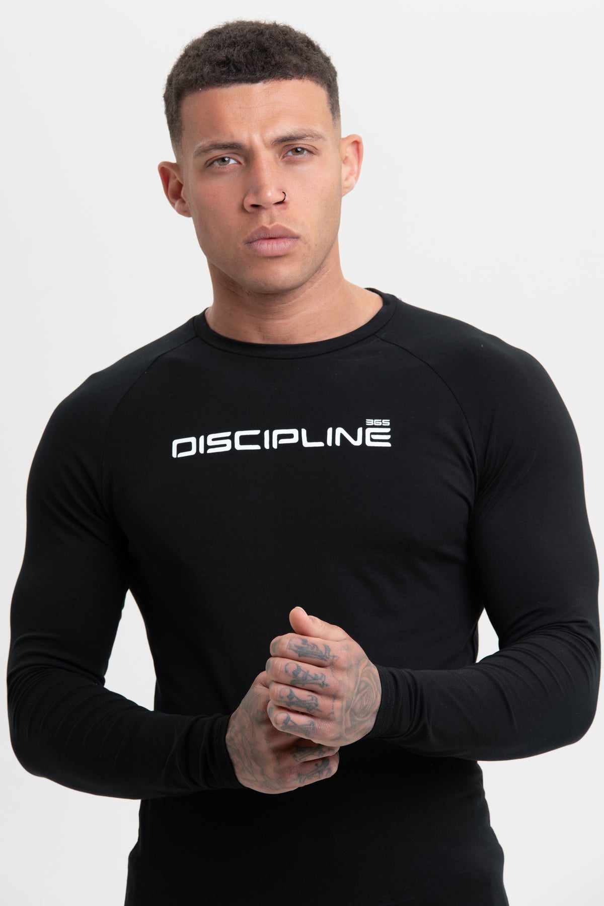 Black Discipline Long Sleeve Top