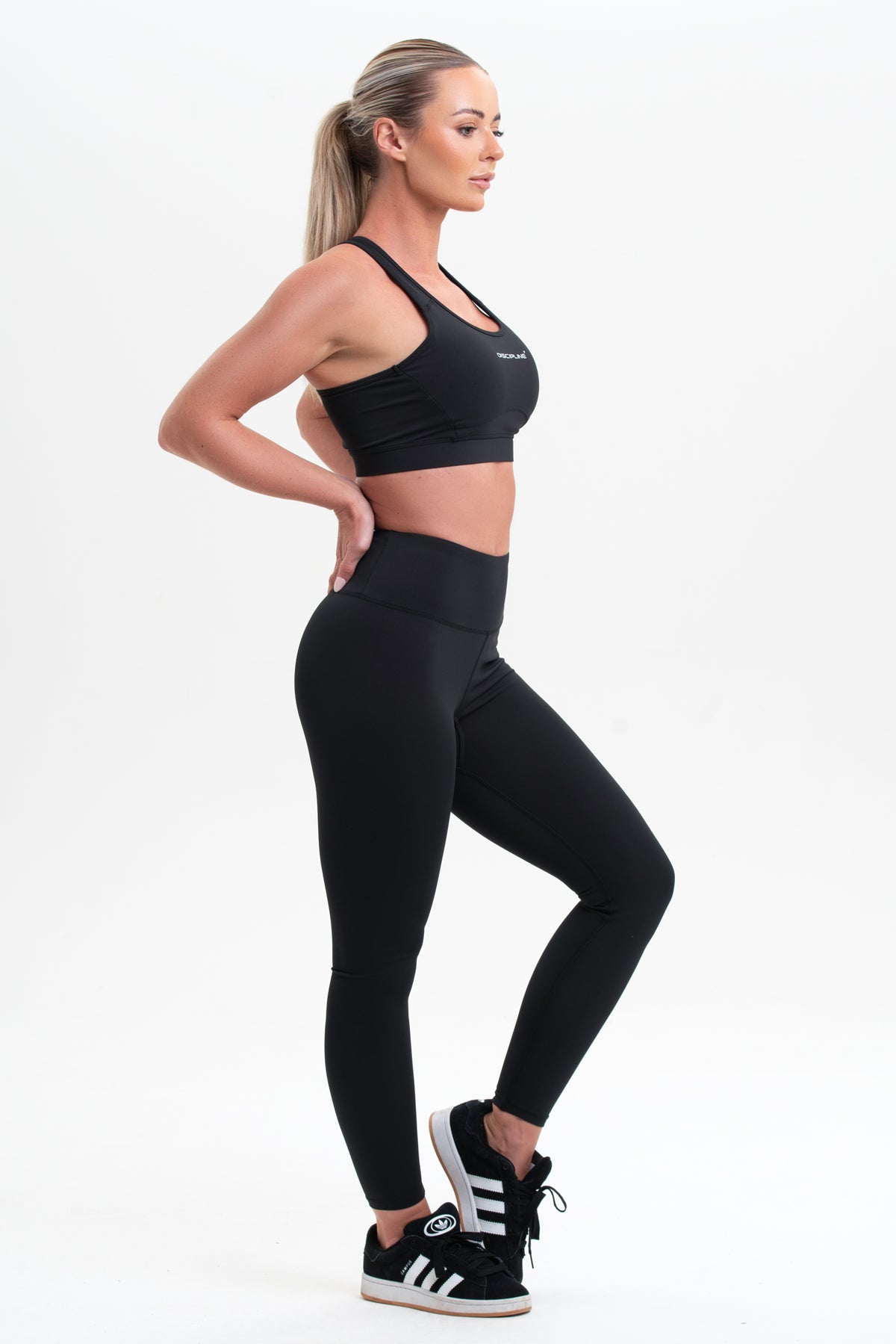 Black Discipline Leggings