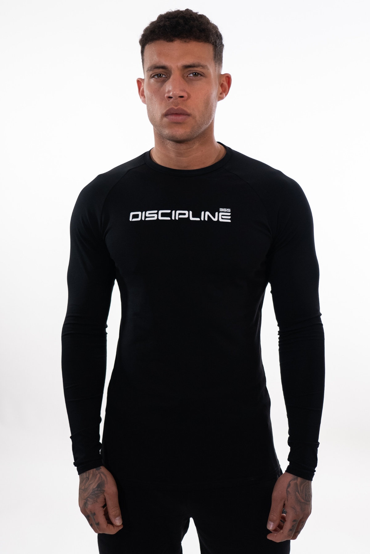 Black Discipline Long Sleeve Top