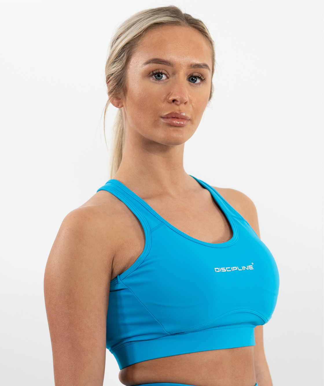 Blue Sports Bra