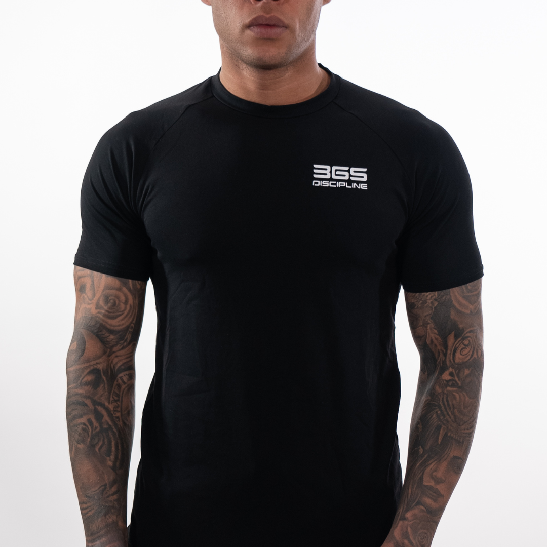Black Short Sleeve Top